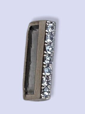 NWT Keep Collective Pave Slider Charm - March Birthstone
